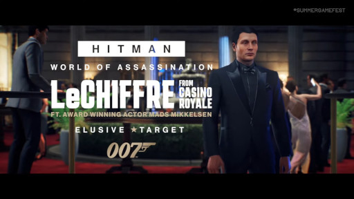 画像ギャラリー No.006のサムネイル画像 / 「HITMAN World of Assassination」，映画「007/カジノ・ロワイヤル」とのコラボを開始。マッツ・ミケルセン氏が演じたル・シッフルが登場