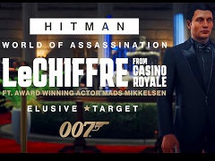 「HITMAN World of Assassination」，映画「007/カジノ・ロワイヤル」とのコラボを開始。マッツ・ミケルセン氏が演じたル・シッフルが登場