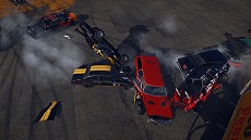画像ギャラリー No.002のサムネイル画像 / スマホ版「Wreckfest」を30分間無料で遊べる「Wreckfest Try & Buy」がリリース。芝刈り機やバスがぶつかり合う大乱闘ドライブアクション