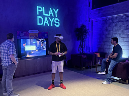 画像ギャラリー No.010のサムネイル画像 / ［プレイレポ］「Deadpool VR」試遊レポート。アタマだけでゲームが始まる（？），VRで体感する俺ちゃんのアクション