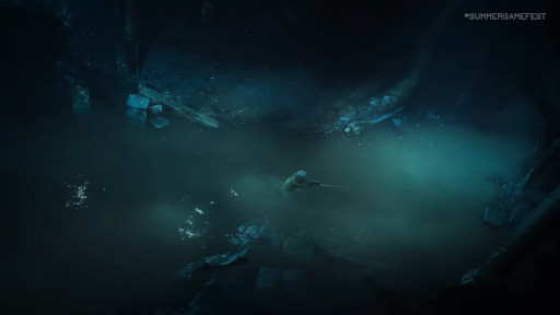 画像ギャラリー No.001のサムネイル画像 / 新作アクションADV「End of Abyss」，2026年にリリース。銃を使ってグロテスクなモンスターと戦う映像を公開