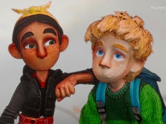 2人協力型プラットフォーマー「Out of Words」，2026年にリリース。手作りのストップモーションキャラクターが特徴