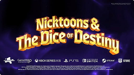画像ギャラリー No.001のサムネイル画像 / 「スポンジ・ボブ」のアクションゲーム「Nicktoons ＆ The Dice of Destiny」が，2025年秋に発売