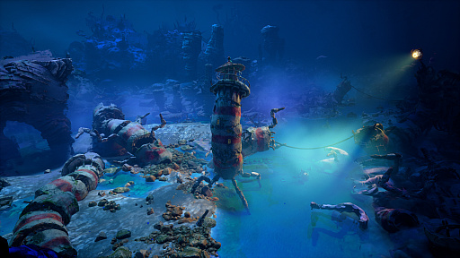 画像ギャラリー No.016のサムネイル画像 / ［プレイレポ］灯台が歩き出した？　Double Fine Productionsの新作「Keeper」が描く，世界を照らす不思議な旅