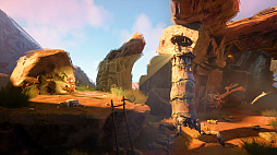 画像ギャラリー No.026のサムネイル画像 / ［プレイレポ］灯台が歩き出した？　Double Fine Productionsの新作「Keeper」が描く，世界を照らす不思議な旅