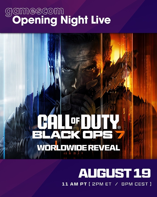 画像ギャラリー No.001のサムネイル画像 / 「Call of Duty: Black Ops 7」,gamescom 2025のオープニングナイトライブで最新映像を公開予定