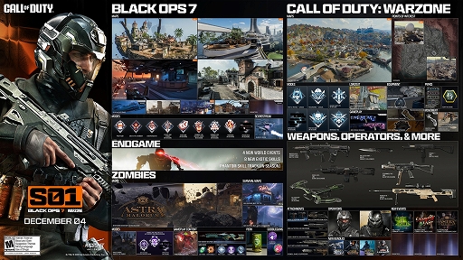 画像ギャラリー No.001のサムネイル画像 / 「Call of Duty: Black Ops 7」のシーズン01は12月5日にスタート。多数のマルチプレイヤーマップや新モードを実装