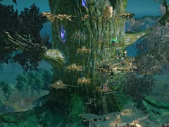 巨大な木にコロニーを建設する垂直方向シティビルダー「DarkSwitch」のトレイラーが公開に