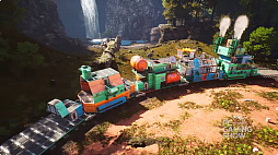 画像ギャラリー No.005のサムネイル画像 / 新作ゲーム「レールボーン」が発表に。列車を組み立てて，線路がどこまでも続く世界で生き延びるサバイバルゲーム