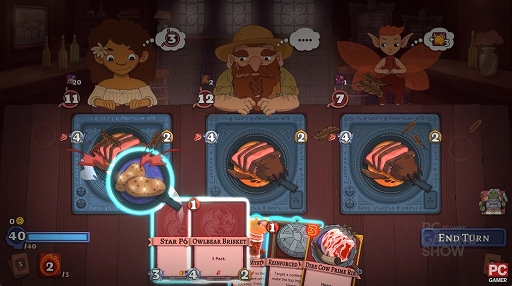 画像ギャラリー No.002のサムネイル画像 / 料理をテーマにしたローグライクデッキビルダー「Arcane Eats」が発表に。コンボ満載の料理を作り，空腹のモンスターたちに振る舞おう