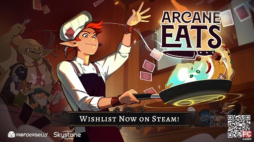 画像ギャラリー No.006のサムネイル画像 / 料理をテーマにしたローグライクデッキビルダー「Arcane Eats」が発表に。コンボ満載の料理を作り，空腹のモンスターたちに振る舞おう