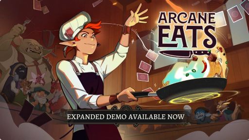 画像ギャラリー No.004のサムネイル画像 / 料理をテーマにしたローグライクデッキビルダー「Arcane Eats」，配信中のデモ版を紹介するトレイラーが公開に
