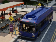 バス運転シム「BUS BOUND」が発表に。交通インフラとしての役割を果たし，活気に満ちた街を目指そう