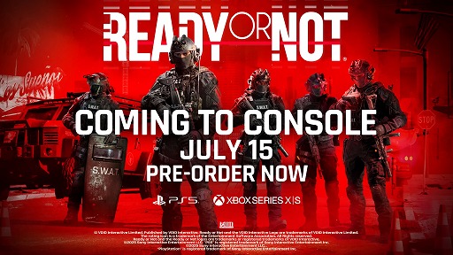 画像ギャラリー No.002のサムネイル画像 / 特殊部隊FPS「Ready or Not」,PS5版とXbox Series X|S版を7月15日にリリース。全プラットフォームでクロスプレイに対応