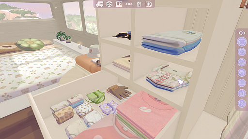 画像ギャラリー No.007のサムネイル画像 / 「Unpacking」にインスパイアされた，キャンピングカーをカスタマイズするゲーム「Camper Van: Make it Home」，Steamで販売中