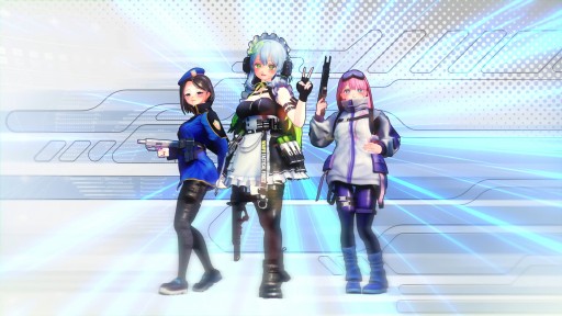 画像ギャラリー No.002のサムネイル画像 / “ワイフ”たちが戦場を駆け抜けるPvPシューター「WTF: Waifu Tactical Force」発表。Steamではプレイテストも開始へ