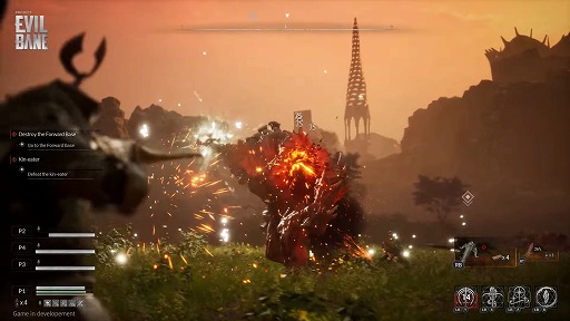 画像ギャラリー No.004のサムネイル画像 / 「レイヴン」を手がけるNetmarbleの4人協力アクションゲーム「PROJECT EVILBANE」発表。プレアルファテストへの参加登録受付を開始