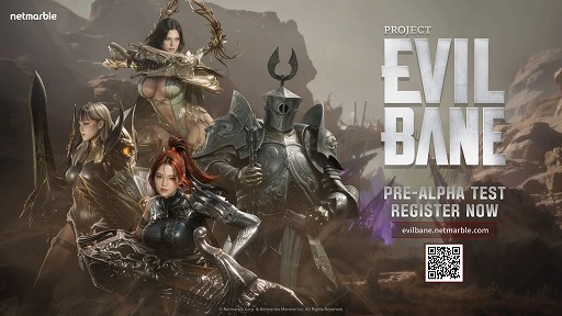 画像ギャラリー No.006のサムネイル画像 / 「レイヴン」を手がけるNetmarbleの4人協力アクションゲーム「PROJECT EVILBANE」発表。プレアルファテストへの参加登録受付を開始