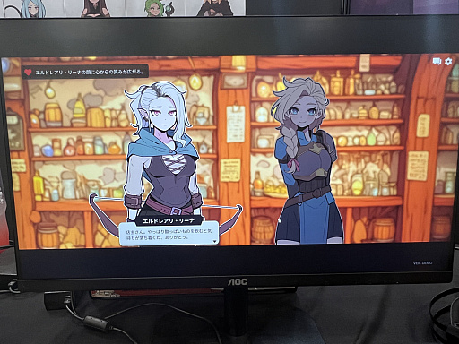 画像ギャラリー No.008のサムネイル画像 / ギルドの受付係になる新感覚シム「ガルバテイン：冒険者ギルド事務所」を紹介。冒険者のクエスト成否を見極めよう［BIC2025］