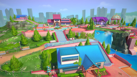 画像ギャラリー No.004のサムネイル画像 / 「Barbie Project Friendship」，Switch/PS向けダウンロード版を日本語対応で発売。バービーになって，コミュニティセンターを復興しよう