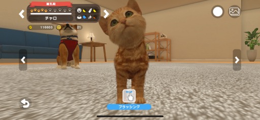 画像ギャラリー No.003のサムネイル画像 / ワンニャンといつでも一緒に暮らせる幸せ。ペットとコミュニケーションを楽しめる「with My Buddy」（今日から始めろApple Arcade #38）