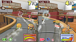 SUSHI vs BURGER レース