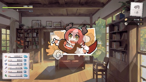 画像ギャラリー No.009のサムネイル画像 / なんでも食べちゃうドラゴン娘は，世界を救う英雄となるか？「DRAPLINE」は，気軽に遊べて周回が楽しい“育成RPG”としてオススメの作品だ