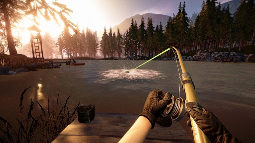 画像ギャラリー No.001のサムネイル画像 / 一人称視点ホラー釣りゲーム「Out Fishing」，正式発表。釣りでお金を稼ぎながら，かつての失踪事件の手がかりを探る