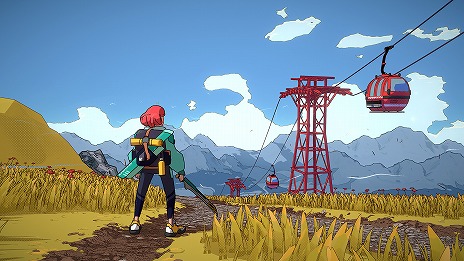 画像ギャラリー No.002のサムネイル画像 / PS5/PS4版「ヒンターベルクのダンジョン」が6月26日発売へ。アルプス山脈を臨む美しい街で“観光アクティビティ”のダンジョン攻略に挑む