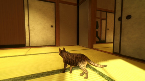 画像ギャラリー No.002のサムネイル画像 / 背筋氏がシナリオを担当する「まだ猫は逃げますか？」，2025年内にSteamでリリース。猫が古民家を探索するステルスアクション