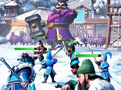 氷雪に覆われた三国世界で城や街を発展させよう。スマホ向けSLG「ブルブル三国」本日配信。SSR貂蝉＆SSR郭嘉をプレゼント