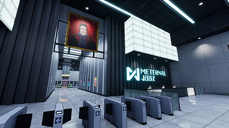 画像ギャラリー No.009のサムネイル画像 / 改造人間「マシンガール」と巨大ブラック企業の戦いを描くアクションSTG「ゼンシンマシンガール」，10月23日に発売