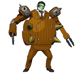 画像ギャラリー No.026のサムネイル画像 / 改造人間「マシンガール」と巨大ブラック企業の戦いを描くアクションSTG「ゼンシンマシンガール」，10月23日に発売