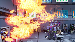 画像ギャラリー No.047のサムネイル画像 / 改造人間「マシンガール」と巨大ブラック企業の戦いを描くアクションSTG「ゼンシンマシンガール」，10月23日に発売