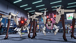 画像ギャラリー No.049のサムネイル画像 / 改造人間「マシンガール」と巨大ブラック企業の戦いを描くアクションSTG「ゼンシンマシンガール」，10月23日に発売