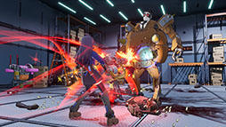 画像ギャラリー No.050のサムネイル画像 / 改造人間「マシンガール」と巨大ブラック企業の戦いを描くアクションSTG「ゼンシンマシンガール」，10月23日に発売