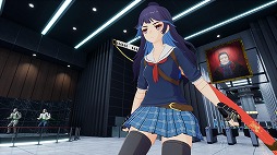画像ギャラリー No.001のサムネイル画像 / 「ゼンシンマシンガール」ゲームプレイ動画第4弾「初回特典衣装編」を公開。「お姉チャンバラORIGIN」のヒロイン，彩と咲の衣装が登場