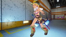 画像ギャラリー No.007のサムネイル画像 / 「ゼンシンマシンガール」ゲームプレイ動画第4弾「初回特典衣装編」を公開。「お姉チャンバラORIGIN」のヒロイン，彩と咲の衣装が登場