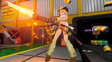 画像ギャラリー No.009のサムネイル画像 / 「ゼンシンマシンガール」ゲームプレイ動画第4弾「初回特典衣装編」を公開。「お姉チャンバラORIGIN」のヒロイン，彩と咲の衣装が登場