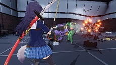 画像ギャラリー No.016のサムネイル画像 / 「ゼンシンマシンガール」ゲームプレイ動画第4弾「初回特典衣装編」を公開。「お姉チャンバラORIGIN」のヒロイン，彩と咲の衣装が登場