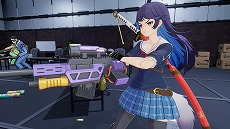 画像ギャラリー No.017のサムネイル画像 / 「ゼンシンマシンガール」ゲームプレイ動画第4弾「初回特典衣装編」を公開。「お姉チャンバラORIGIN」のヒロイン，彩と咲の衣装が登場