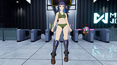 画像ギャラリー No.019のサムネイル画像 / 全身を武装化した機械少女がブラック企業にカチコミをかける「ゼンシンマシンガール」本日リリース。新たなDLC情報も公開に