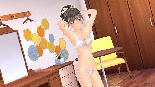 画像ギャラリー No.004のサムネイル画像 / 「LoveR Kiss Endless Memories」,予約販売開始。公式通販サイトで購入するとオリジナル衣装DLC「ホーム水着」やぬいぐるみが付属
