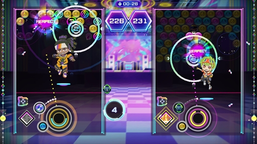 画像ギャラリー No.024のサムネイル画像 / ［プレイレポ］「QQQbeats!!!」は東方スペルバブルのゲーム性を受け継いだパズル×音ゲー。簡単操作ながら，骨太かつ歯ごたえある対戦を楽しめる