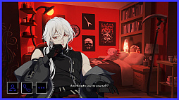 画像ギャラリー No.003のサムネイル画像 / 死神を名乗る男の魅力に抗いながら，魂をかけたやり取りをする無料のチャット型恋愛ノベル「A Date with Death」，日本語化決定