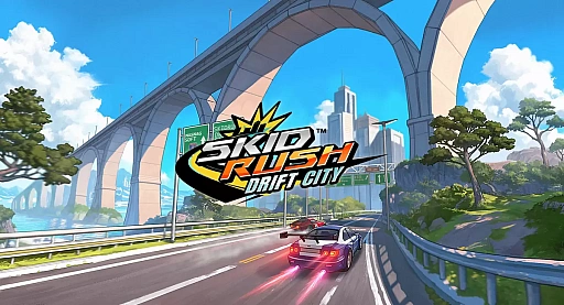 画像ギャラリー No.001のサムネイル画像 / PC向けオンラインレースACT「SKIDRUSH:Drift City」，オープンワールドの世界で車を走らせ，車両カスタマイズやPvP，協力プレイを楽しもう