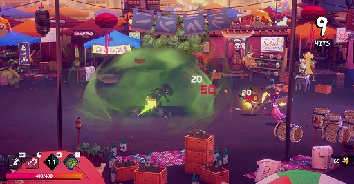 画像ギャラリー No.007のサムネイル画像 / 2.5DローグライクACT「Mexican Ninja」,ゲームプレイトレイラーを公開。狂暴なボスが立ちはだかるナルコス×ヤクザの支配を打ち破れ!