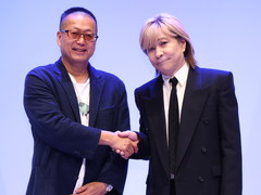 岡本吉起氏と小室哲哉氏のタッグが再びタイアップ曲に取り組む。3人×3チームによる奪い合いアクション「アウトランカーズ」完成披露会を開催