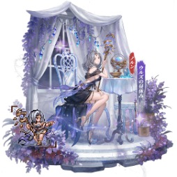画像ギャラリー No.013のサムネイル画像 / 「名もなき者の詩 昔懐かしきドット絵RPG」,ハロウィンイベント「スプーキーナイト」を開催中。新規SSR英霊「裁きの御手・ノルン」が登場