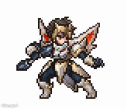 画像ギャラリー No.048のサムネイル画像 / 放置RPG「名もなき者の詩」に「天空戦記シュラト」のキャラクターが登場! 友情と宿命が交差する名作アニメの世界がドット絵RPGで蘇る【PR】